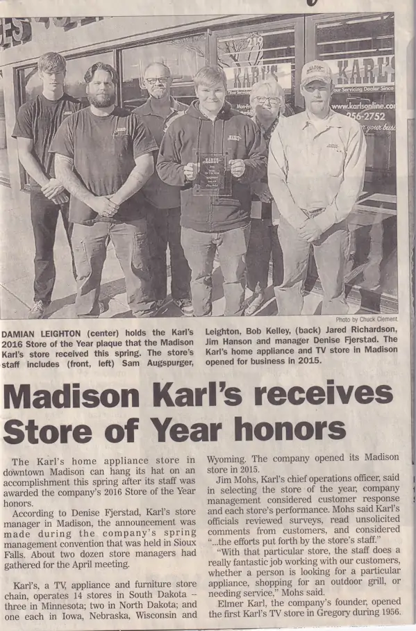 store of the year