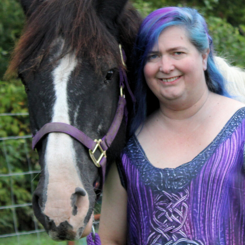 Diana Kelley and her horse Galaxy